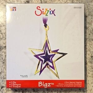 Sizzix Bigz Nested Star Hanging Die